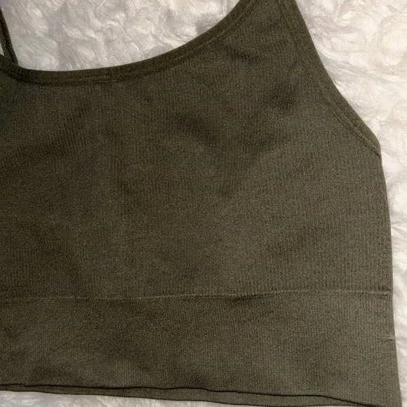 DSG Women's Seamless Fashion Ribbed Sports Bra, Size Small - Picture 3 of 12